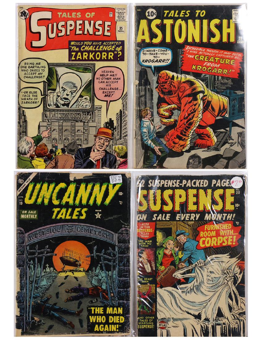 (lot of 4) Atlas and Marvel Comic book group, (1 of 3)