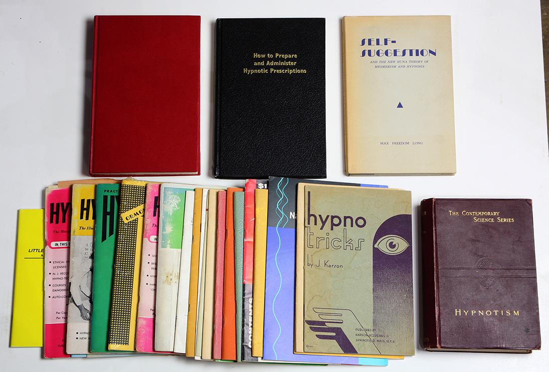 (lot of approx. 150) Books relating to hypnosis (1 of 3)