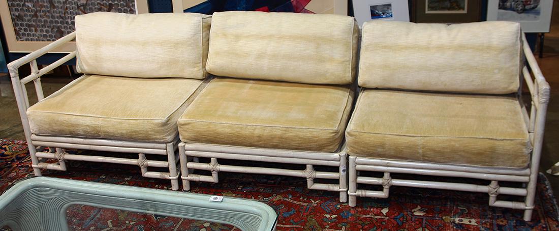 McGuire style sofa (1 of 2)