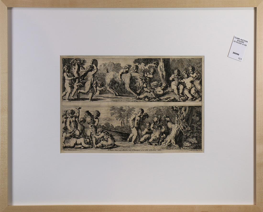 Print, A Paris chez van Merlen rue St Jacques a la (1 of 1)