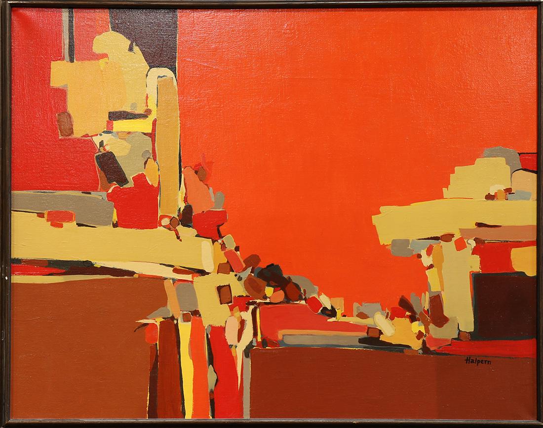 Painting, Red Valley (1 of 1)