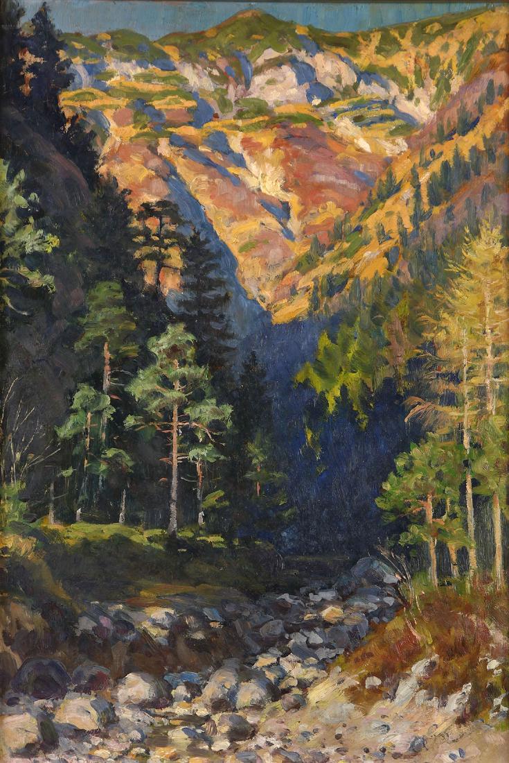 Painting, Attributed to Frank Tenney Johnson (1 of 4)