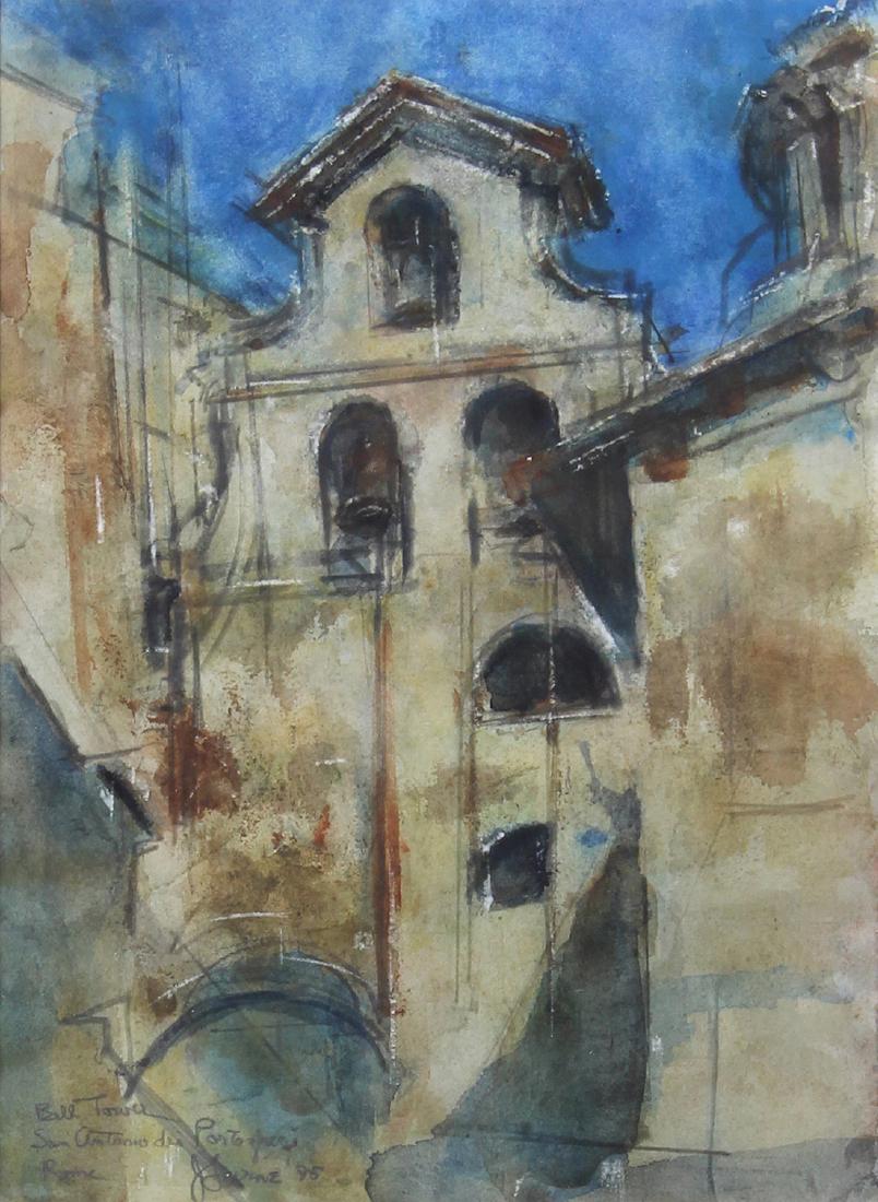 Watercolor, Jack Levine (1 of 5)