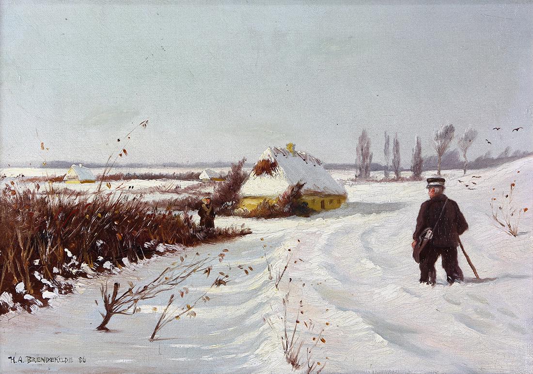 Painting, Hans Andersen Brendekilde (1 of 4)