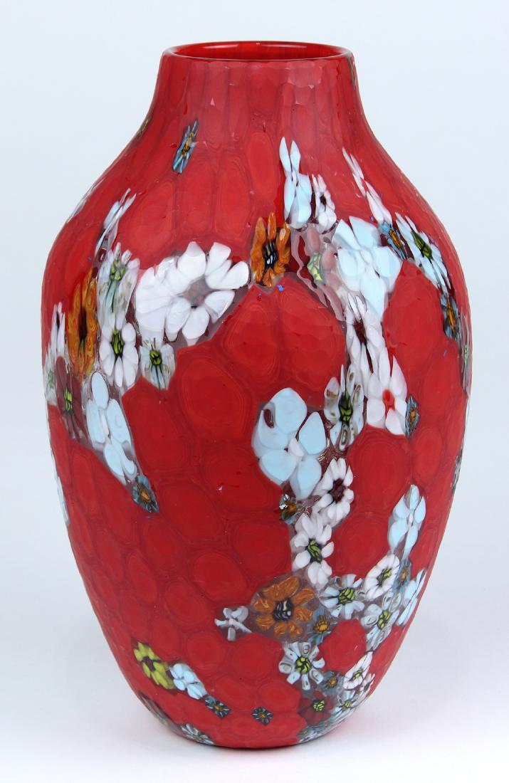 Ermanno Toso for Fratelli Toso "Marquetry" vase (1 of 4)