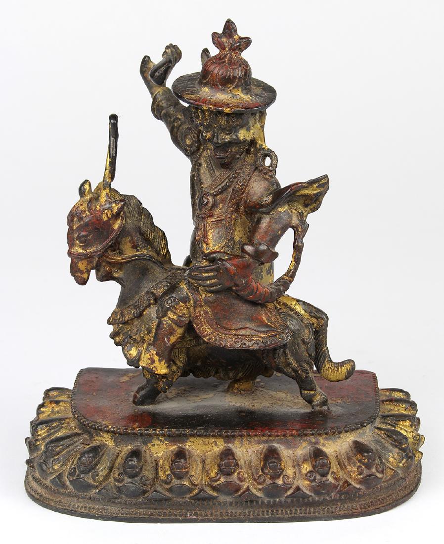 Sino-Tibetan Bronze of Dorge Legpa (1 of 5)