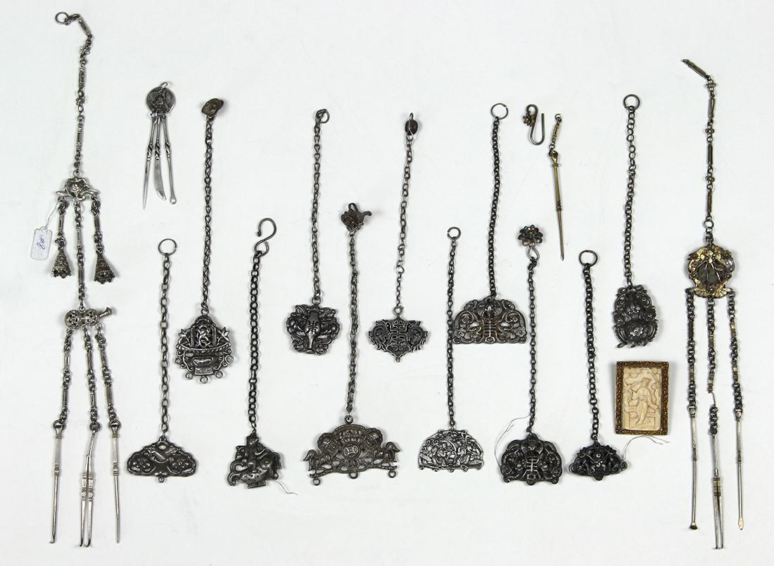 Chinese Silver Accessories (1 of 2)