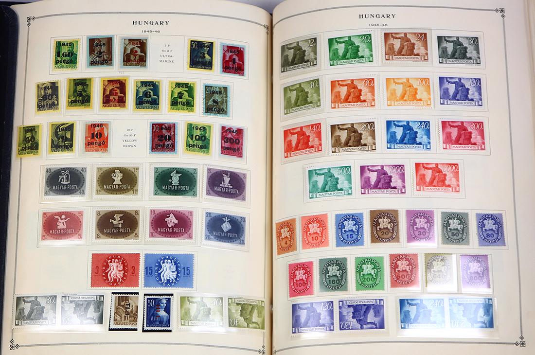 Eastern Europe stamp collection, 1940-70, held in two (1 of 3)