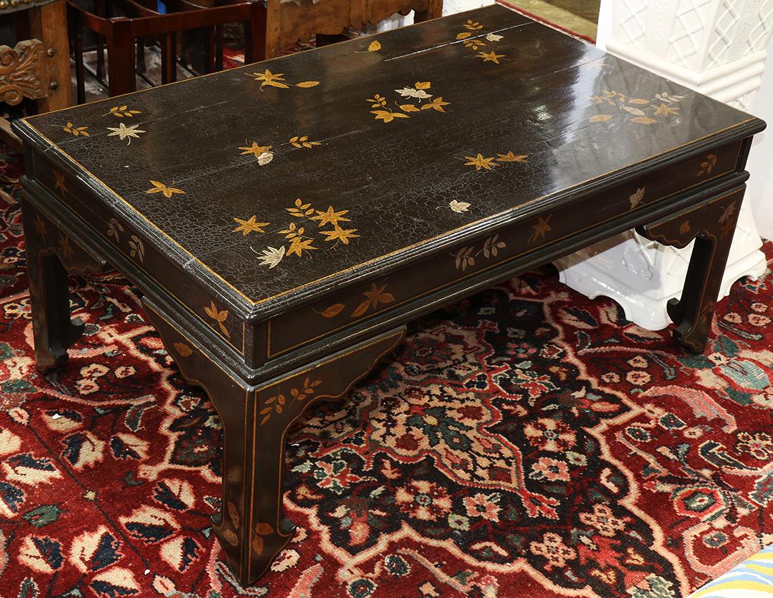 Chinoiserie style coffee table (1 of 2)