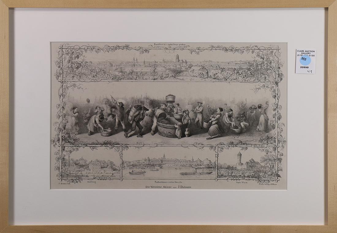 Print, Franz Heister, Grape Harvest (1 of 1)