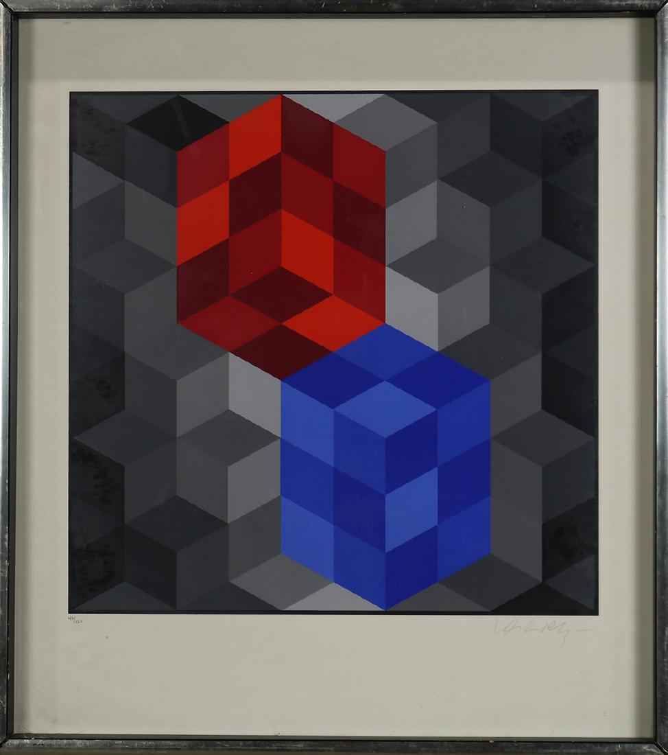 Print, Victor Vasarely (1 of 5)