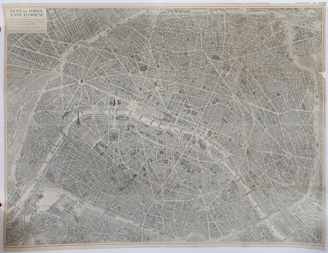 Map of Paris (1 of 6)