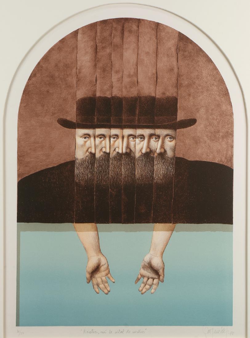 Print, Alfredo Castañeda, Nosotros, Más la Mitad de (1 of 6)