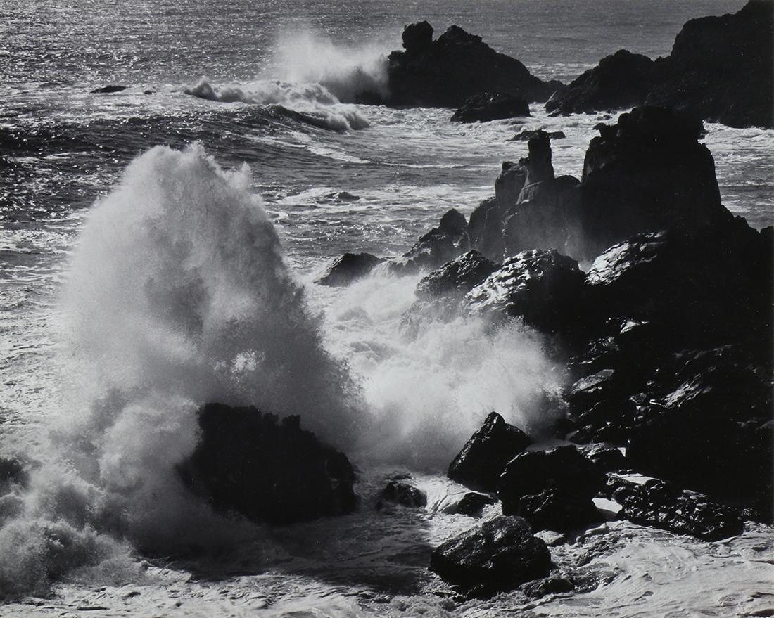 Photograph, Ansel Adams, Storm Surf, Timber Cove, (1 of 3)
