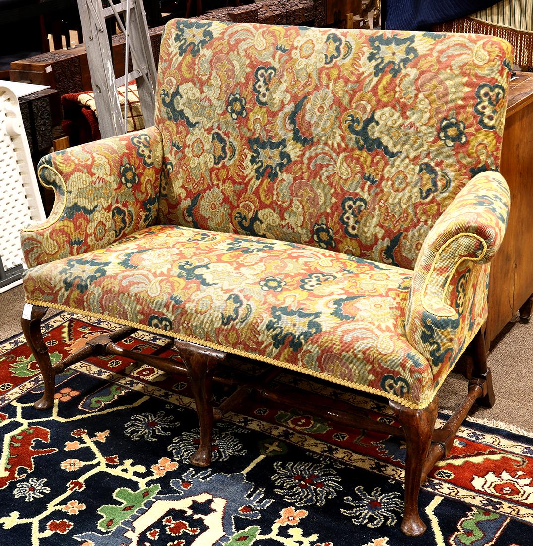 Queen Anne settee (1 of 5)