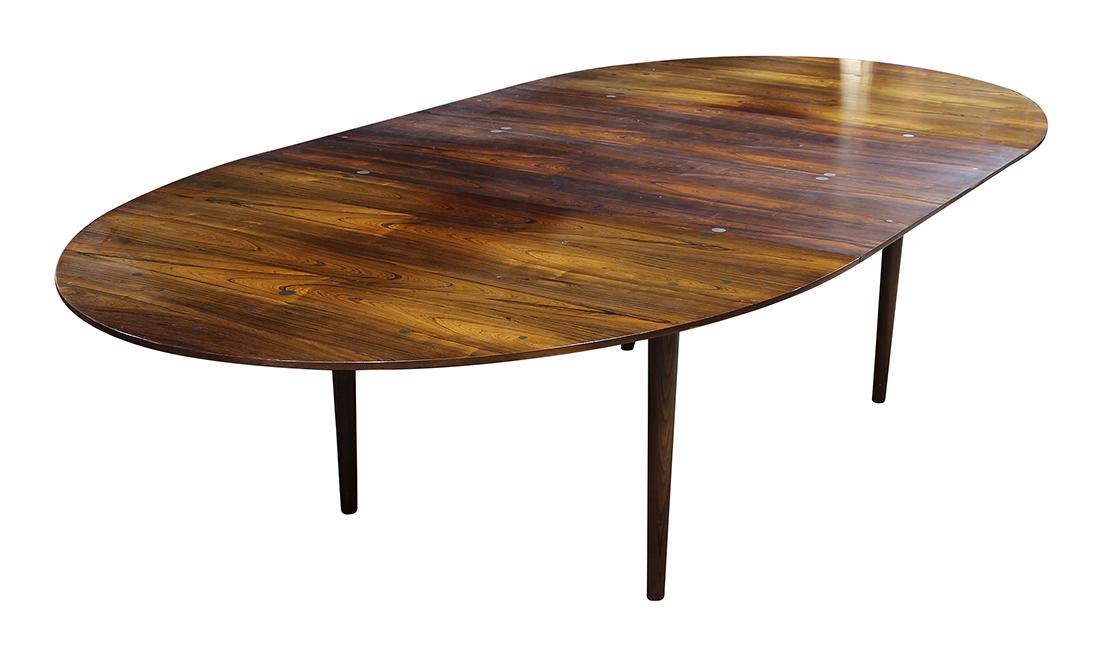 Finn Juhl 'Judas' rosewood dining table, circa 1950 (1 of 5)