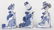 Danish Bjorn Wiinblad ceramic figures - 2