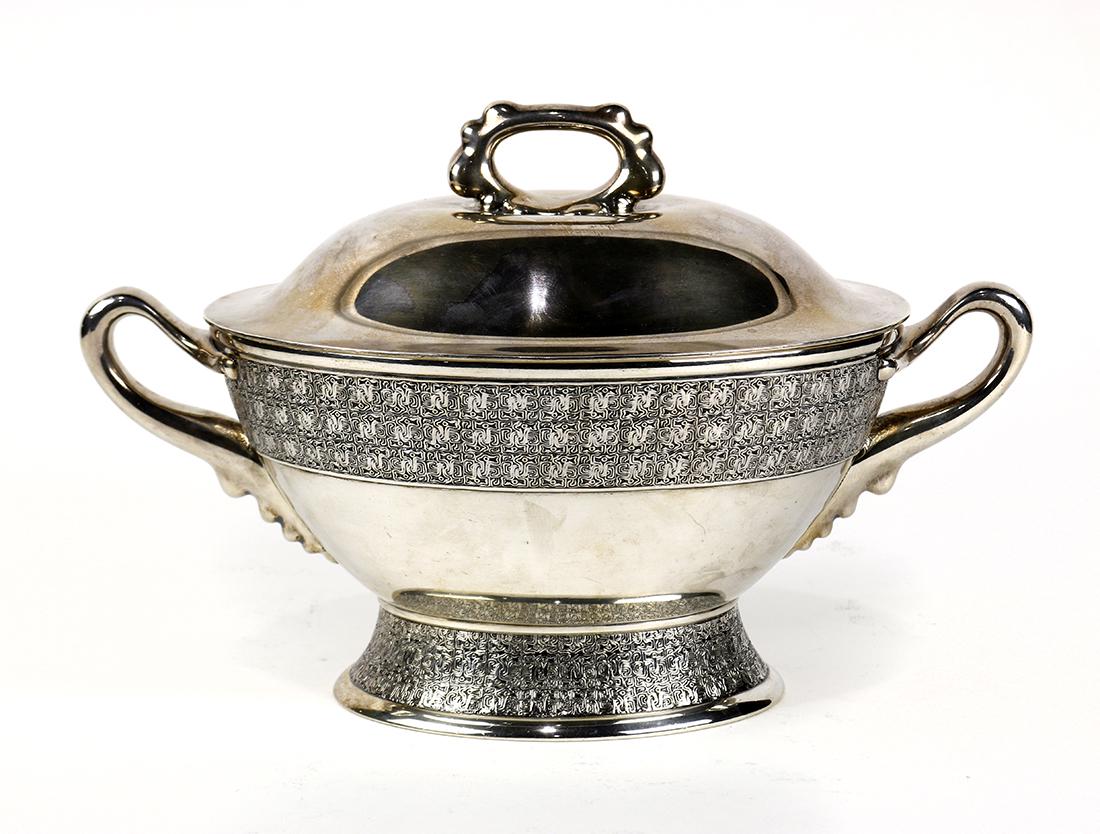 Tiffany & Co. sterling silver soup lidded tureen (1 of 5)