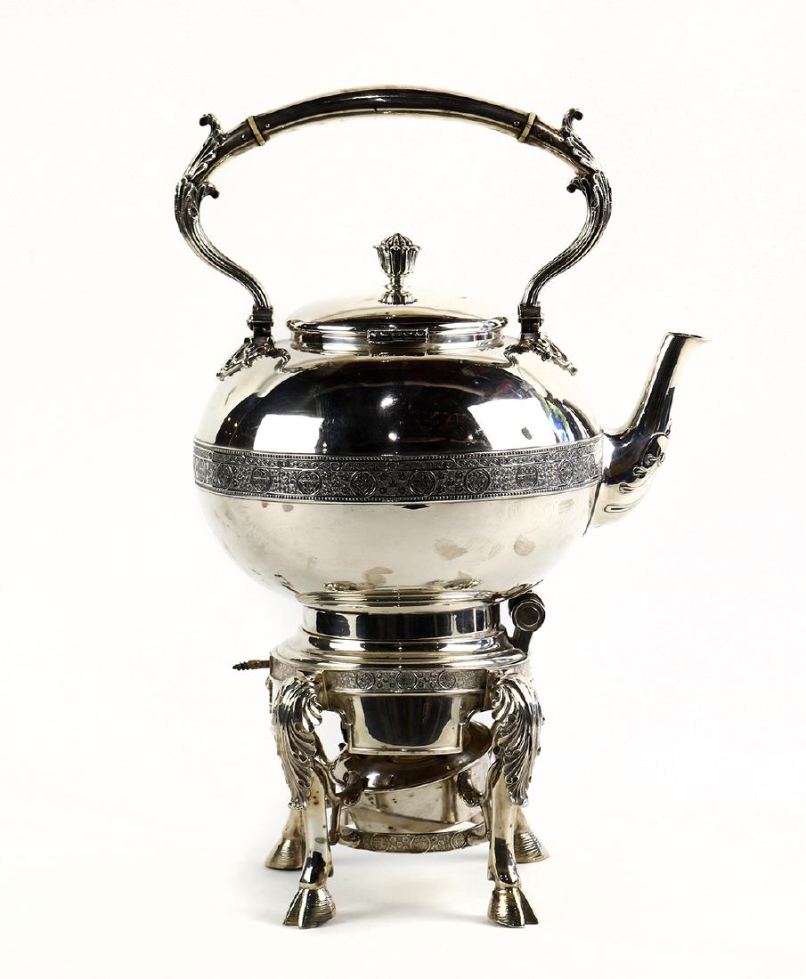 Tiffany & Co. sterling silver tea kettle with (1 of 2)