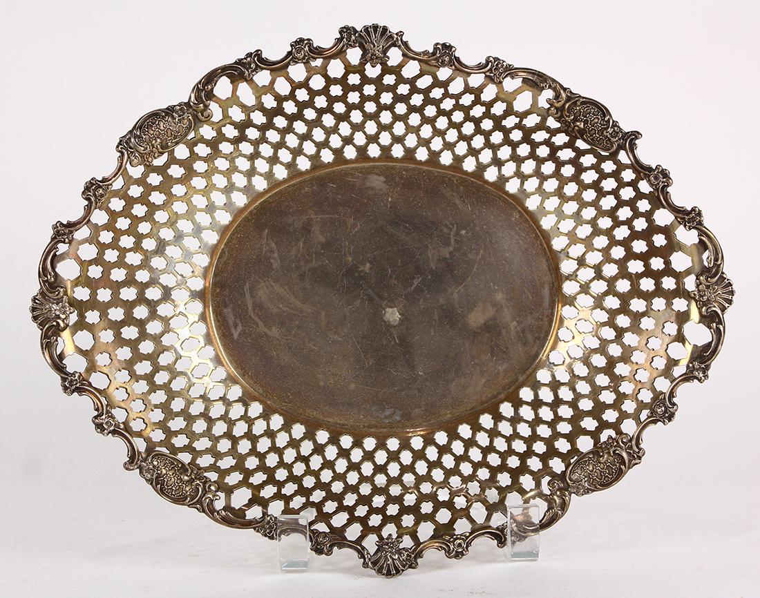 Tiffany & Co. sterling silver reticulated bowl (1 of 3)