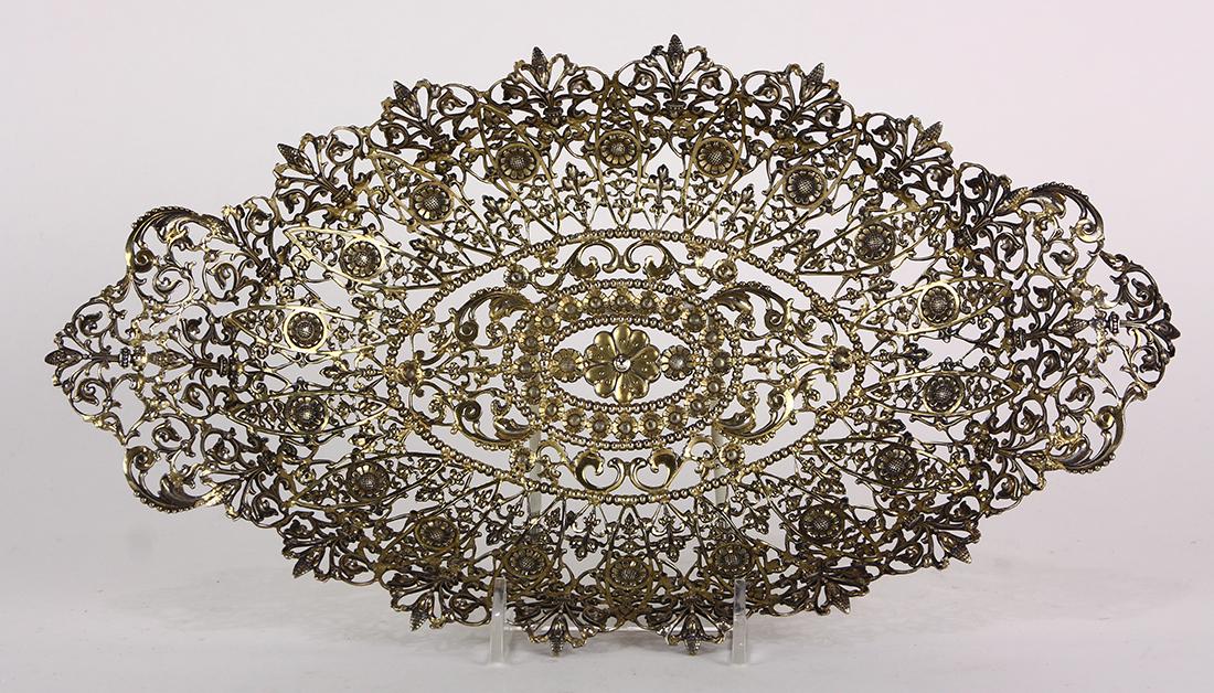 Shiebler & Co. sterling silver and gilt wash bowl (1 of 4)