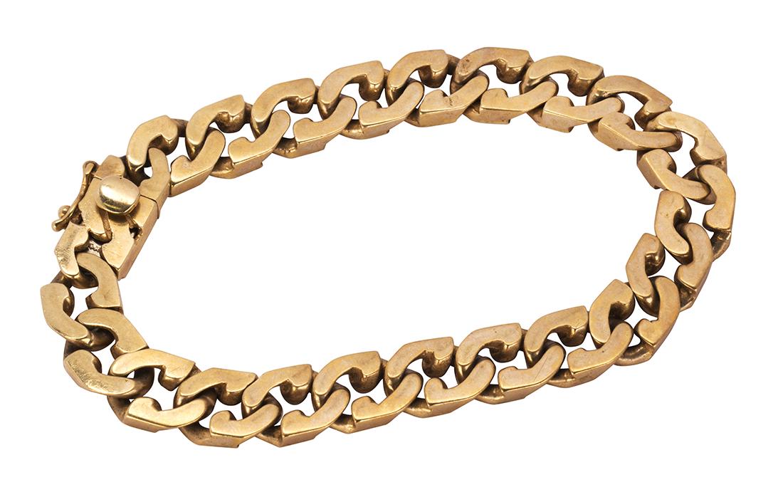 14k yellow gold bracelet (1 of 5)