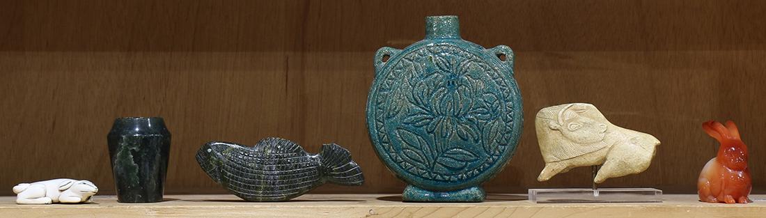 (lot of 6) Chinese style decorative figures (1 of 1)