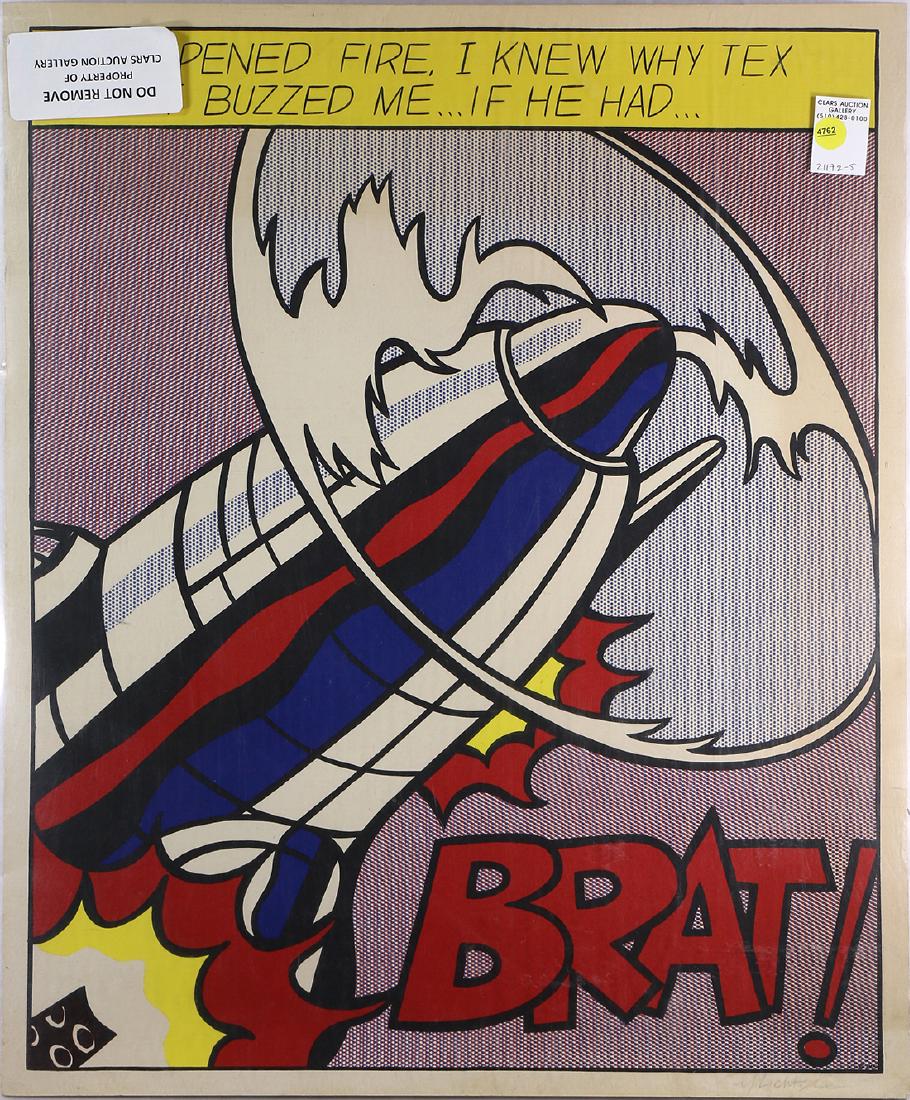 Print, Roy Lichtenstein, As I Opened Fire (1 of 1)