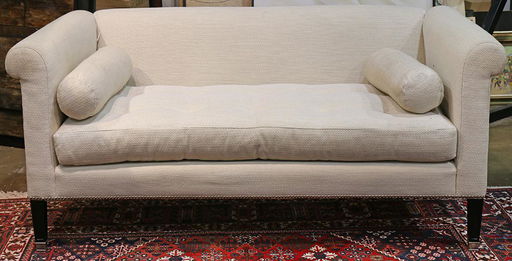Moderne Lee Jofa Upholstered Sofa Having A Straight May 19 Moderne Lee Jofa Upholstered Sofa