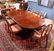 (lot of 7) Hepplewhite style dining group, consisting