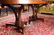 (lot of 7) Hepplewhite style dining group, consisting - 5