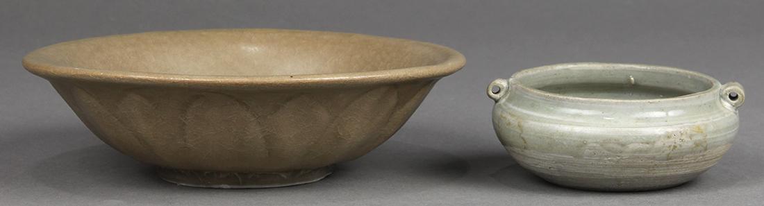 Chinese Celadon Ceramic Vessels (1 of 6)