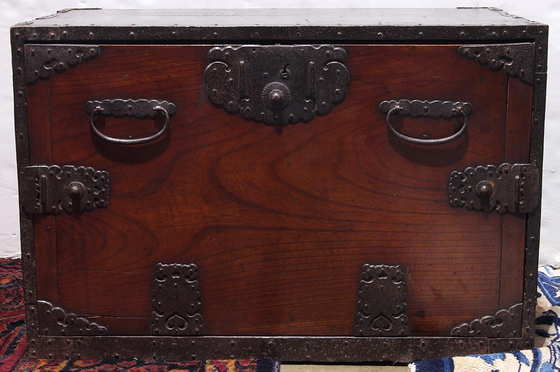 Japanese Tansu Chest, 19th century (1 of 6)