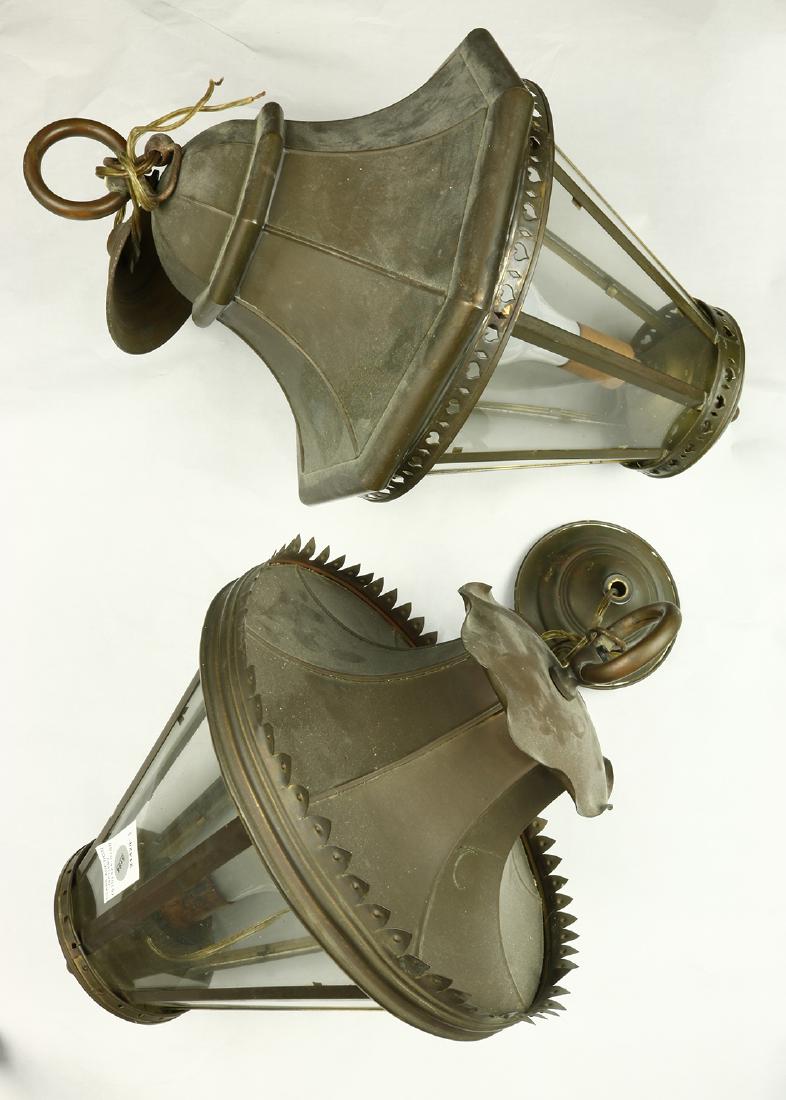 Georgian style outdoor lantern group (1 of 1)