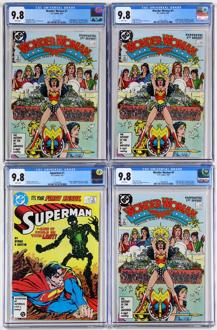 Vintage D.C. Comic book group (1 of 2)