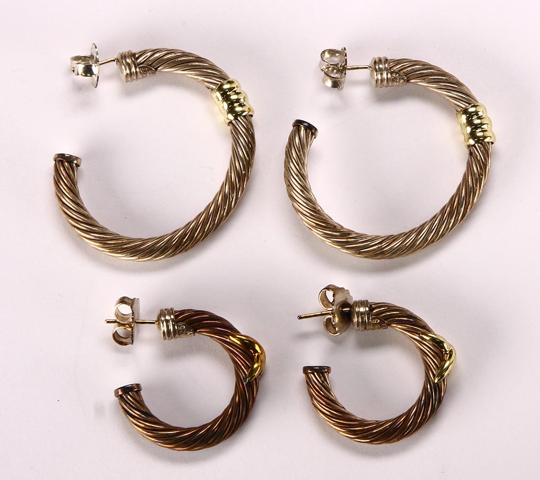 David Yurman sterling silver and 14k yellow gold (1 of 1)