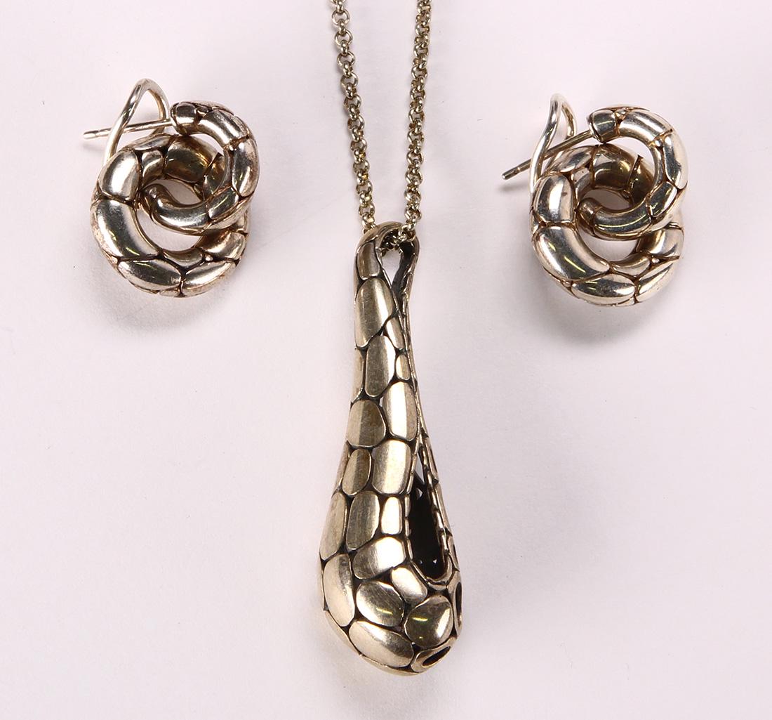 John Hardy sterling silver, Kali jewelry suite (1 of 3)