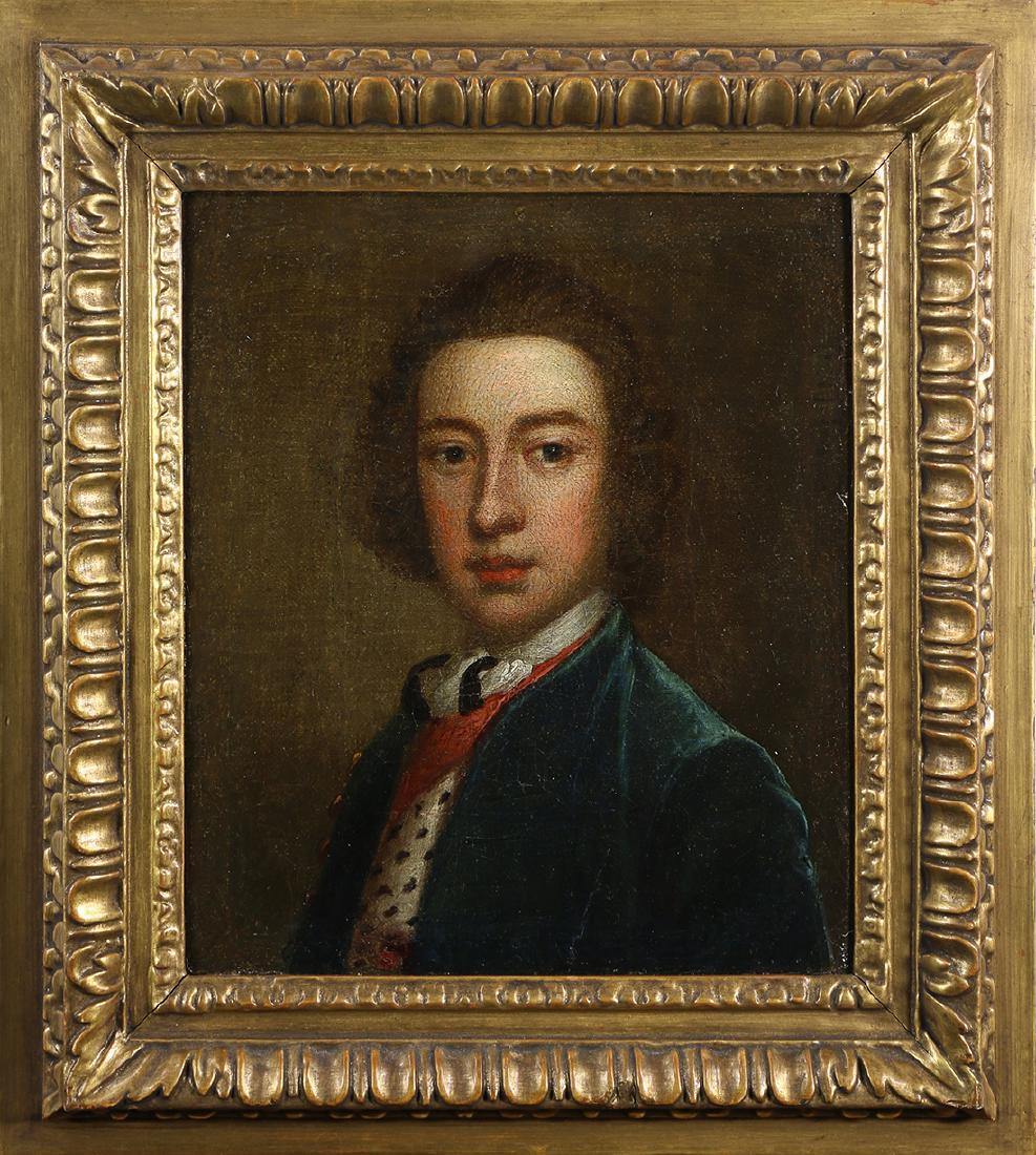 British School , Portrait of William Derby, circa 1740, (1 of 1)