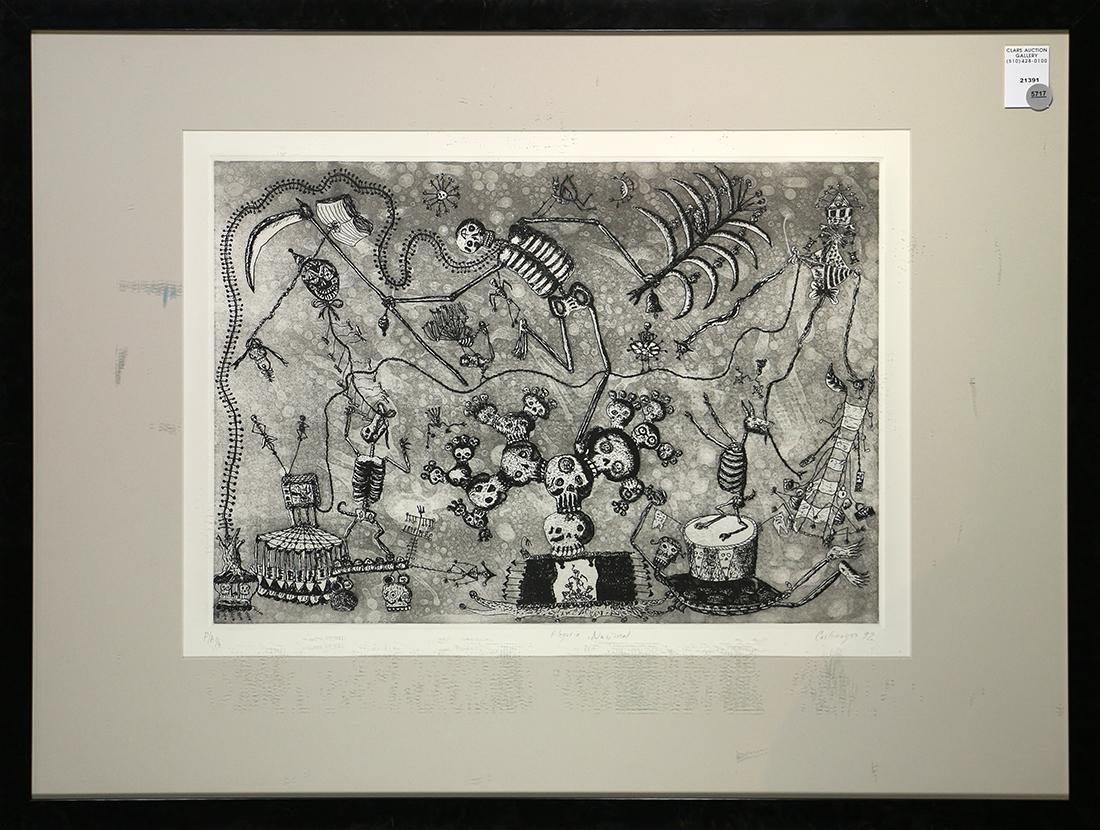 Print, Alegoria Nacional, Mexican Museum (1 of 1)