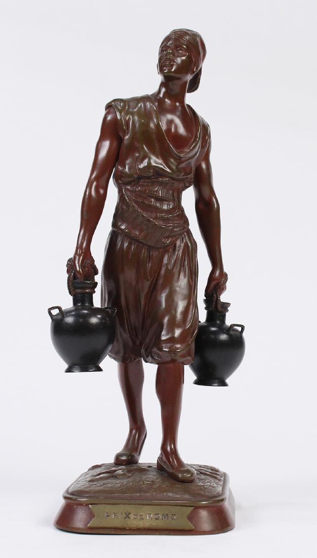 After Marcel Debut (Paris, 1865-1933) "Porteur d'eau (1 of 4)