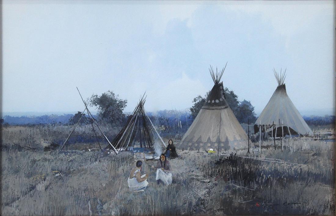 Gouache, Michael Coleman (1 of 4)