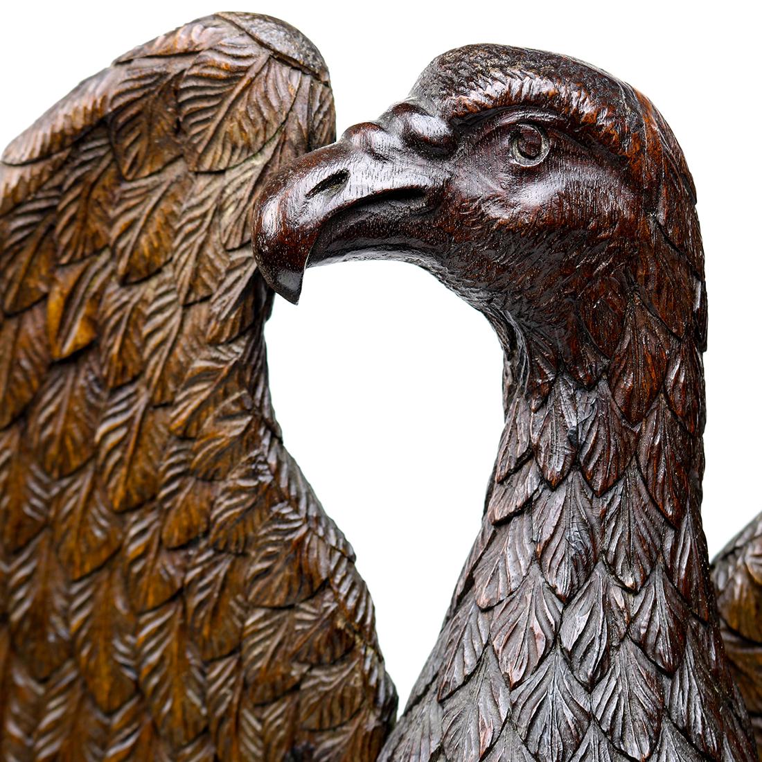 French relief carved Folk Art eagle circa 1870 (1 of 7)