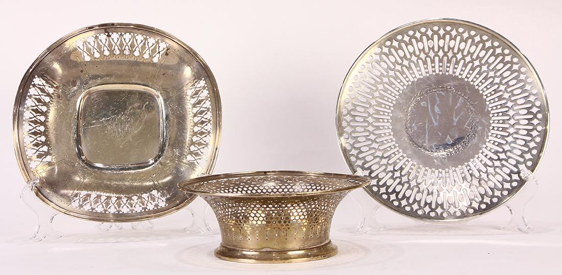 (lot of 3) American sterling silver hollowware group, (1 of 5)
