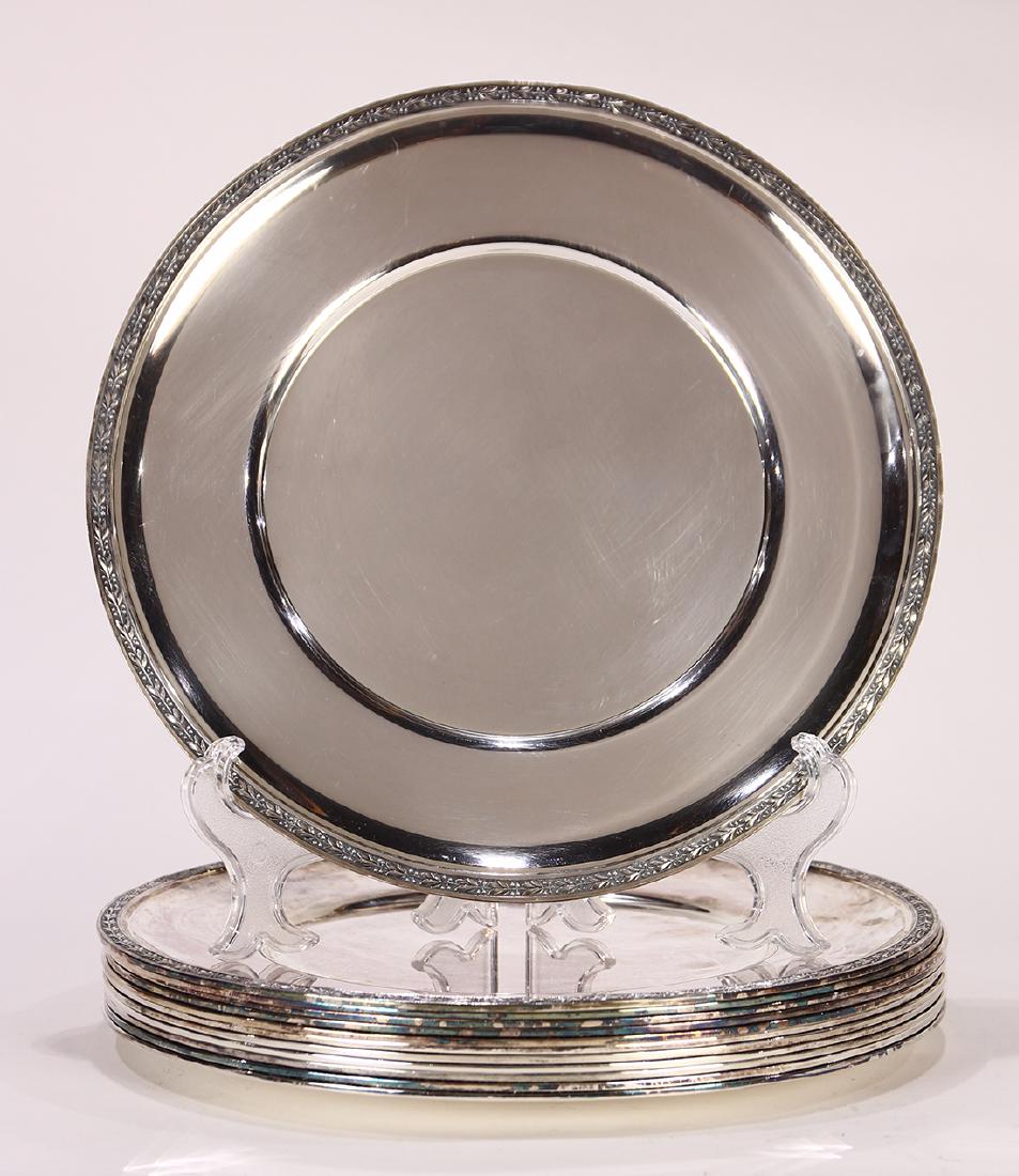 (lot of 12) Swiss Jezler 800 silver plate group (1 of 3)