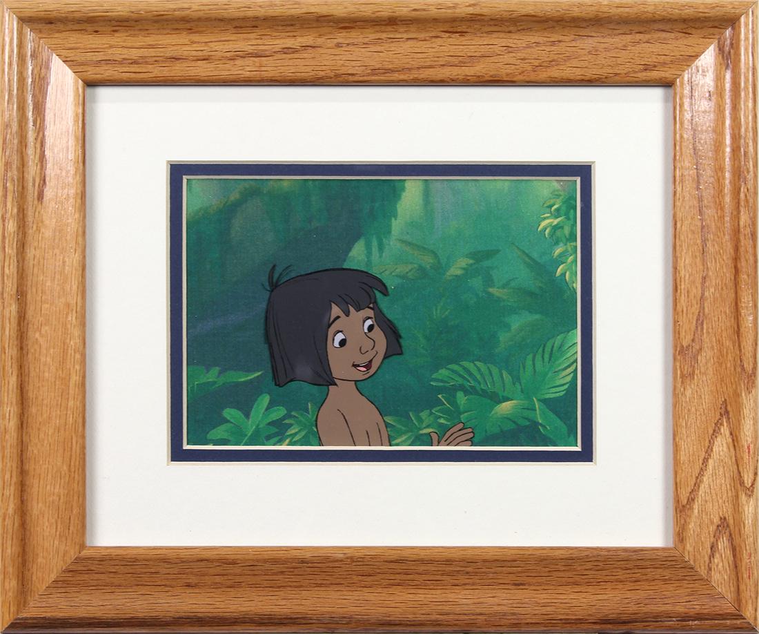 Production cel featuring Mowgli from The Jungle Book (1 of 1)