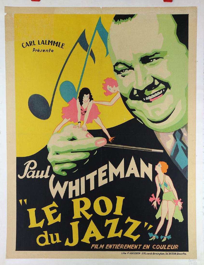 Vintage Posters, Paul Whiteman Le Roi du Jazz, and Mona (1 of 2)