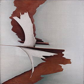 Painting, Agueda Lozano, Flight (1 of 2)