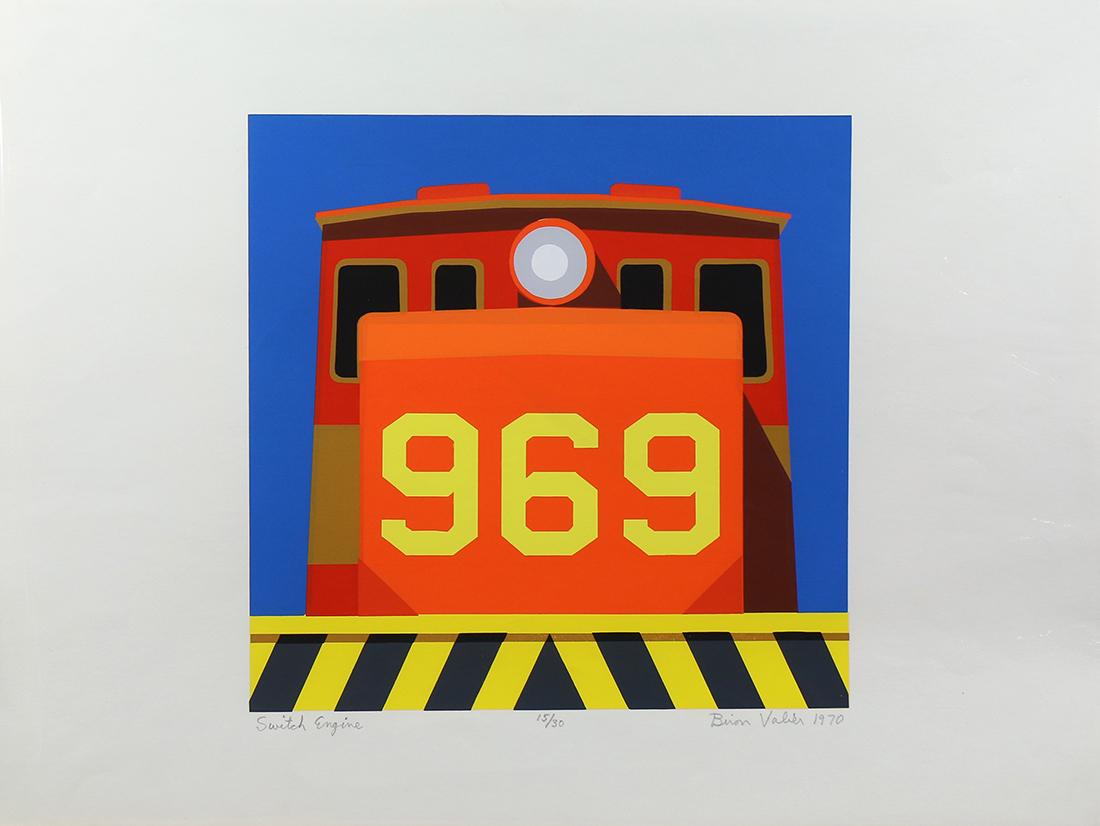 Print, Biron Valier, Switch Engine (1 of 3)