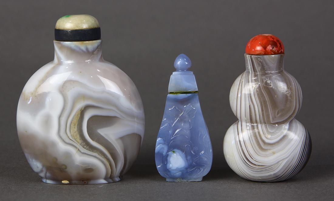 Chinese Agate Snuff Bottles (1 of 7)