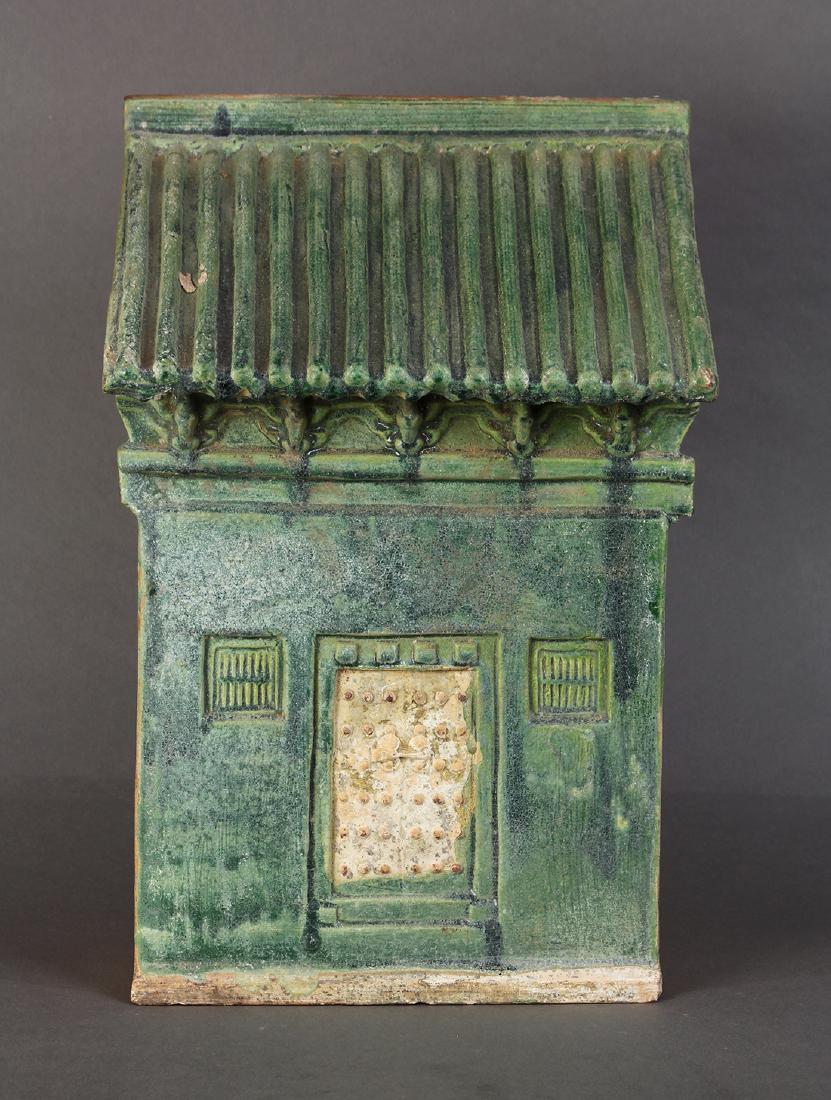 Chinese Ming Green Glazed Ceramic House (1 of 7)